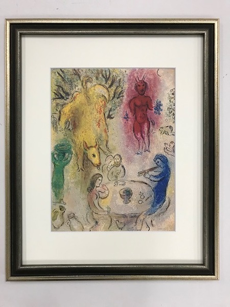 【特価】　≪　　マルク・シャガール　　≫　　DAPHNIS AND CHLOE　　ⅩⅢ　　1977年　　MARC　CHAGALL