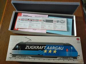 HO　HAG　ZUGKRAFT AARGAU　Re 460　ヨーロッパ鉄道模型　スイス　ハグ