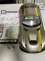 タミヤ TAMIYA 1/10 メルセデスAMG GT3 スペアボディ 塗装済 未走行 ボディ穴なし_画像8