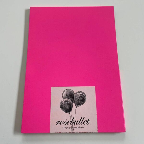 rosebullet 2009 spring & summer collection カタログ　カード