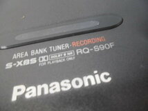 2-688♀Panasonic/パナソニック ポータブルカセットプレーヤー レコーダー RQ-S90F♀_画像8