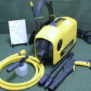 あ//A6840　　KARCHER ケルヒャー　家庭用高圧洗浄機　K2サイレント　防水機能IPX5 1.600-920.0 動作品