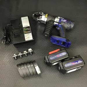 【中古美品】カクタス /CACTUS　18V電動油圧式 圧着工具　EV-250DL　 ■送料無料・代引き・店頭受取対応■