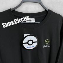 メンズ大きいサイズ5L ポケモン ピカチュウ×ミミッキュ 長袖TシャツロンT新品_画像7