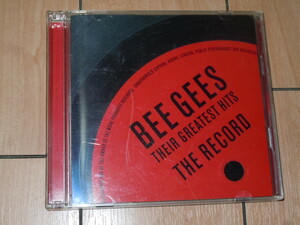ベストアルバム 2CD★ビージーズ BEE GEES / THEIR GREATEST HITS THE RECORD グレイテスト・ヒッツ★ジョーク,傷心の日々