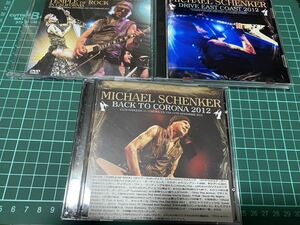 送料無料 CD4枚 DVD1枚 MICHAEL SCHENKER / BACK TO CORONA 2012 DRIVE EAST COAST 2012 マイケル・シェンカー MSG