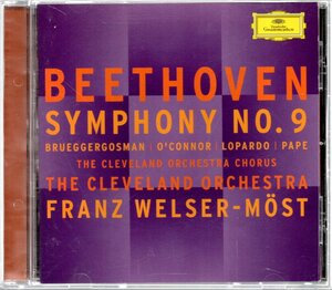 ベートーヴェン交響曲第9番ニ短調作品125《合唱付き》ブルガーゴーズマンS&オコナーMS&ロバートT&パーペB&F・Wメスト&クリーヴランド管合唱