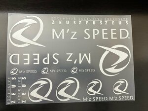 M'z SPEED　エムズスピード　ステッカー　新品未使用品