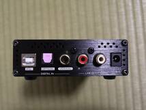 TILEAR D6　USB DAC ヘッドホンアンプ 光/同軸/USB アナログ 6.35mm Hifi デジタル オーディオ ステレオ アンプ デコーダ 24Bit/192kHz_画像4