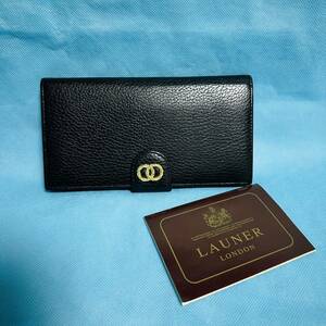 LAUNER LONDON ロウナー ロンドン　英国王室御用達　長財布