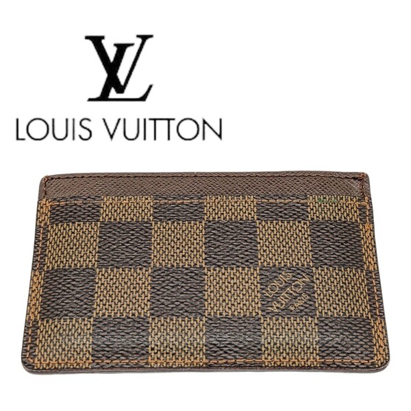 LOUIS VUITTON ダミエ ポルトカルトサーンプル N61722 カードケース 名刺入れ ルイヴィトン