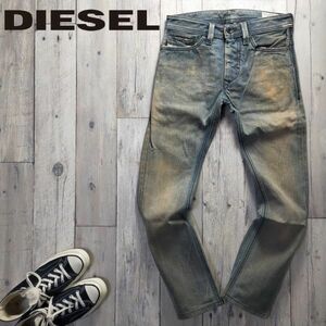 ITALY製☆DIESEL ディーゼル☆THANZAZ USED加工 刺繍 デニム W27 S492