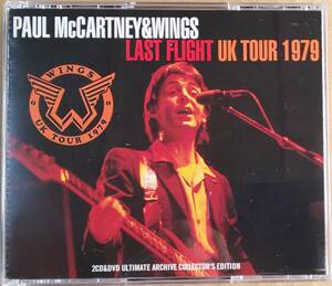 【送料無料】PAUL McCARTNEY & Wings ◇ 2CD＆DVD「LAST FLIGHT UK TOUR 1979」