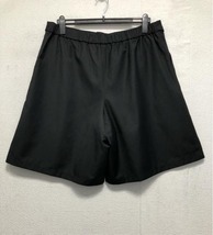 新品☆4L♪黒系♪きれいめハーフパンツ♪カジュアルにも☆b217_画像4