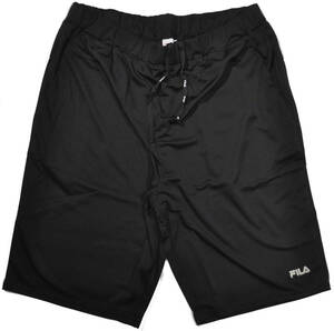 [フィラ] FILA ショートパンツ ハーフパンツ 大きいサイズ 吸水速乾 ウオーキング ジョキング　4Lサイズ 08黒　FM6134