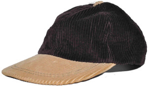 キャップ 帽子　コールテン　Fサイズ（57～59cm）　茶 211006