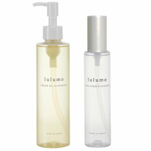 lulumo ルルモ リフレッシュモイストセット オイルクレンジング 200ｍl ヒアルロン酸原液 100ml