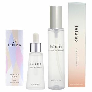 lulumo ルルモ ミラクルモイストセット ヒアルロン酸原液 100ml 100%原液 プラセンタ美容液 30ml