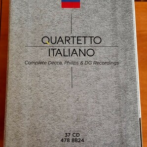 37枚セット CD box set★quartetto italiano ★ complete decca Philips ＆ DG recordings 37 CD remastered limited edition 2015 送料込の画像2