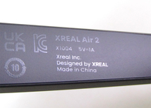 ☆ XREAL エックスリアル Air2 X1004 スマートグラス ARグラス ダークグレー ∵_画像6