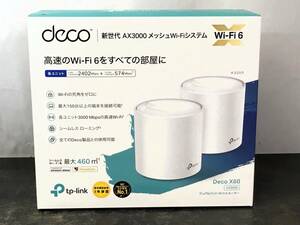 ☆TP-Link Deco X60 メッシュWi-Fiシステム AX3000 WiFi6 ルーター 2台セット♪