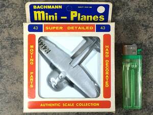 ☆旧トミー バックマン ミニプレーン フォード トライモーター「FORD TRI-MOTOR」香港製 TOMY BACHMANN Mini-Planes 1970年代♪