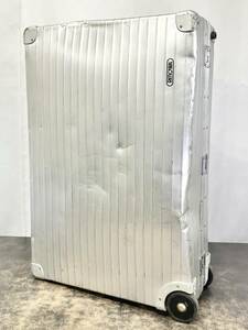 ☆ リモワ RIMOWA 2輪 キャリーケース スーツケース シルバー 鍵付き 旅行 ★