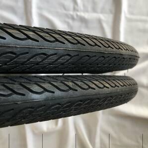 【送料無料】ブリヂストン(BRIDGESTONE) E-マイティロード 電動アシスト自転車用タイヤ 27×1-1/2 2本セット ブラックの画像4