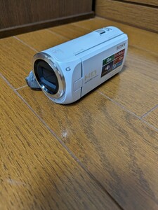 ソニー ビデオカメラ HDR-CX390W プレミアムホワイト