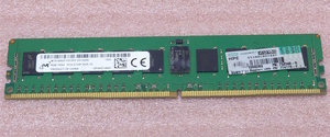 ■Micron MTA18ASF1G72PZ-2G1A2 - PC4-17000/DDR4-2133/PC4-2133P ECC REG/Registered 288Pin DDR4 RDIMM 8GB 動作品