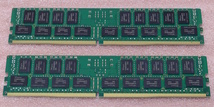 ■SK hynix HMA42GR7AFR4N-UH 2枚セット - PC4-19200/DDR4-2400/PC4-2400T ECC REG/Registered 288Pin DDR4 RDIMM 32GB(16GB x2) 動作品_画像2