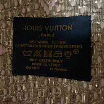 LOUIS VUITTON ルイヴィトン　マフラー ロゴマニア　モノグラム ピンク【正規品】　新品未使用_画像3