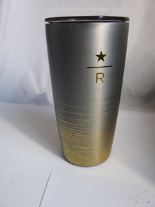 スターバックス リザーブ ミアー タンブラー473ｍｌ メタリックシルバー×ゴールド◆starbucks/Reserve/Miir