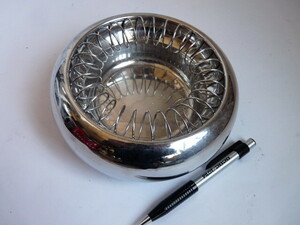 ALESSI アレッシィ Spirale ASHTRAY 灰皿 ◆径16cm /ステンレス製