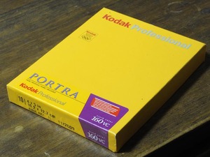 Kodak Professional PORTRA 160VC 4X5判 ネガ カラーフィルム　期限切れ　11/2009