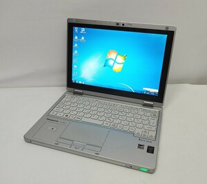 7902 貴重なWindows7 32bit タッチパネル CF-RZ4ADHTS CoreM 1.1Ghz 4GB 128GB 