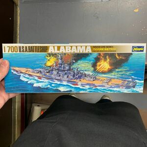 即決　プラモデル　ハセガワ　1/700 アメリカ海軍戦艦　　アラバマ