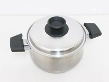 Royal Queen ロイヤルクイーン 鍋セット 5-PLY MULTI-CORE T304 ステンレス USA製 ナベ IH対応 両手鍋 調理器具セット_画像4