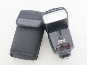 CANON キャノン SPEEDLITE スピードライト 430EXⅡ ケース付き フラッシュ ストロボ 通電確認済み