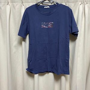 半袖プリントTシャツ USA アメリカ　紺　ネイビー　アーノルドパーマー
