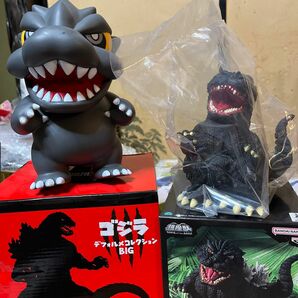 東宝怪獣シリーズゴジラフィギュア2体