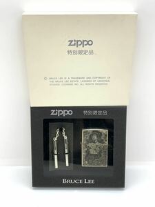 (OH322)ZIPPO ジッポー BRUCE LEE ブルースリー 截拳道　特別限定品 ヌンチャク 着火あり　シリアルNo.0050　No.60100191