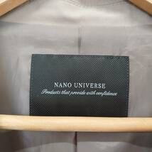 nano・universe ナノユニバース チェスターコート メンズ 674-1211004 M 10109320_画像7