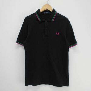 FRED PERRY フレッドペリー M12-B ティップライン ポロシャツ 半袖 ワンポイント 38 10114634