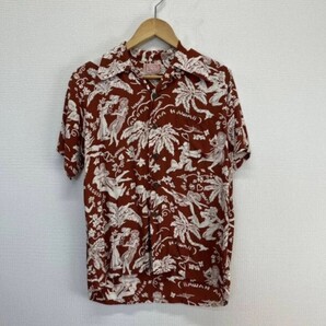 THE REAL McCOY'S リアルマッコイズ アロハシャツ ハワイアンシャツ 総柄 レーヨン S 10106094