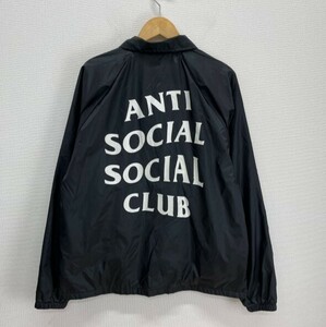 ANTI SOCIAL SOCIAL CLUB アンチソーシャルソーシャルクラブ ロゴ コーチジャケット M 10100294