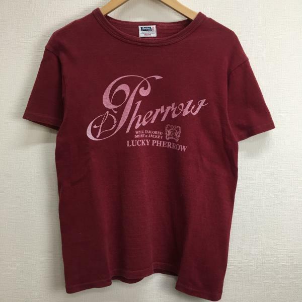 Pherrow's フェローズ 半袖 Tシャツ ロゴ M 10031462