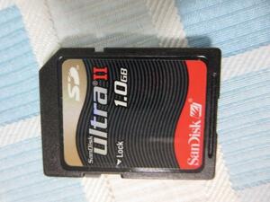 SanDisk SDメモリーカード ultraII 1.0GB