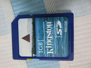 Kingston SD memory card 1GB