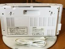 ★良品★TOSHIBA CDラジオ　TY-CDL5 ACケーブル付★即決★_画像7